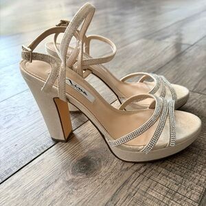 Nina Women's Saralyn Platform Block Heel Sandals